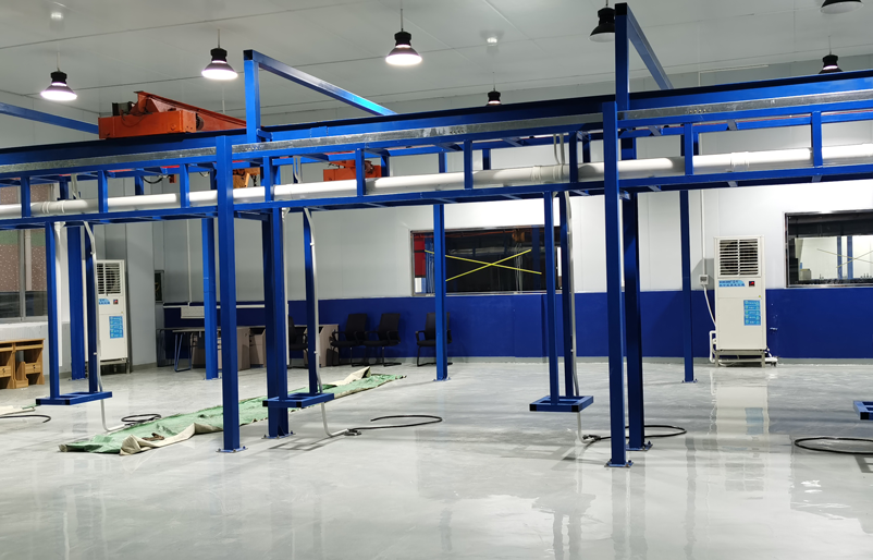 星科蒸發(fā)冷省電空調(diào)-立式軸流機應用食品廠房降溫.png