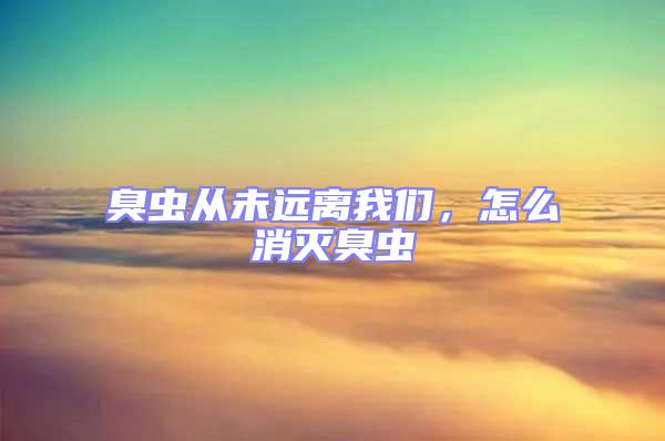 臭蟲從未遠(yuǎn)離我們，怎么消滅臭蟲