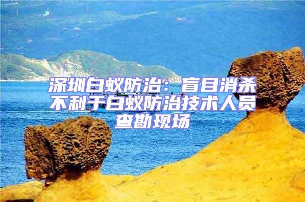 深圳白蟻防治：盲目消殺不利于白蟻防治技術(shù)人員查勘現(xiàn)場(chǎng)