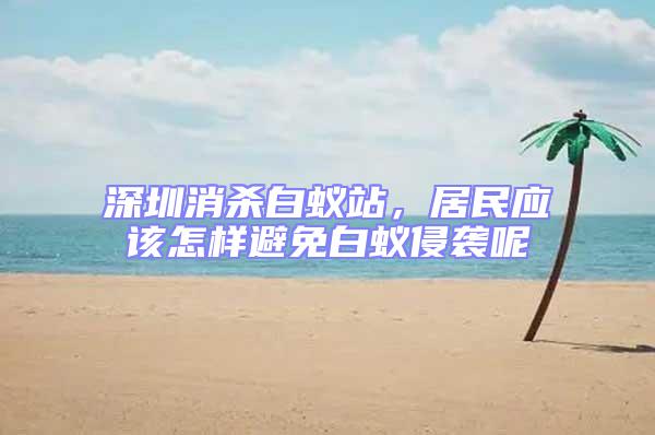 深圳消殺白蟻站，居民應(yīng)該怎樣避免白蟻侵襲呢