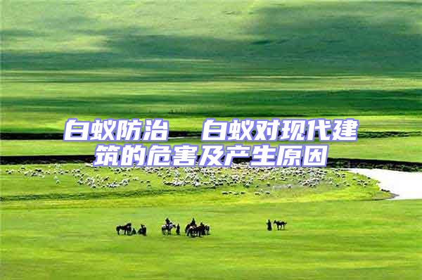 白蟻防治 白蟻對現(xiàn)代建筑的危害及產生原因