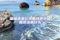 深圳殺蟲公司看飼養(yǎng)倉鼠應該注意什么
