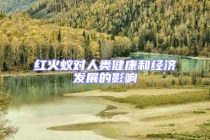 紅火蟻對人類健康和經(jīng)濟發(fā)展的影響