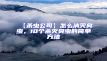 【殺蟲公司】怎么消滅臭蟲，10個(gè)殺滅臭蟲的簡單方法