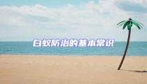 白蟻防治的基本常識(shí)