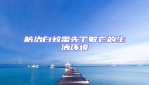 防治白蟻需先了解它的生活環(huán)境